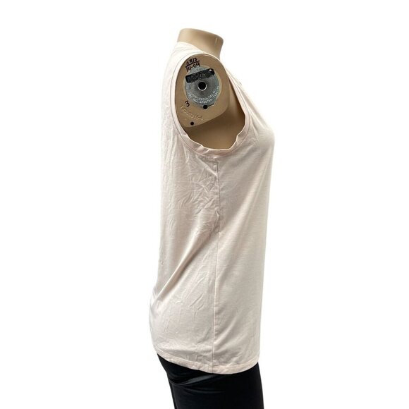 Athleta Sleeveless Tank Top Workout Gym Muscle Tee Stretch Beige Womens XS - Picture 4 of 12